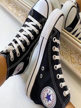 Mopa Uzun Converse - Siyah