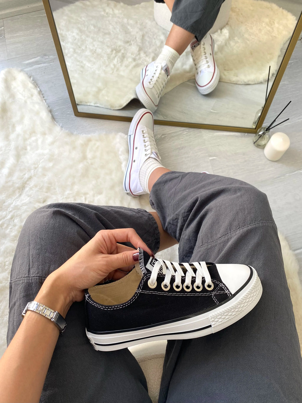 Mopa Kısa Converse - Siyah